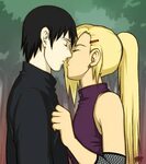 Ino_x_Sai_Kiss_by_Glay Daily Anime Art